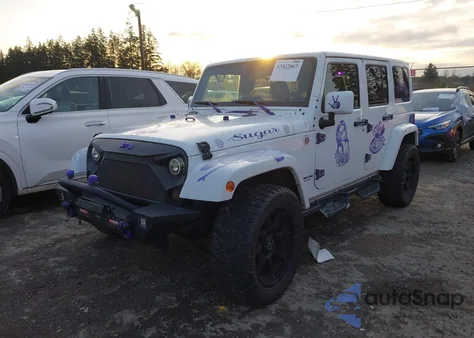 2015 Jeep Wrangler Unlimited Sahara из США, поврежденный, VIN 1C4HJWEG9FL693344
